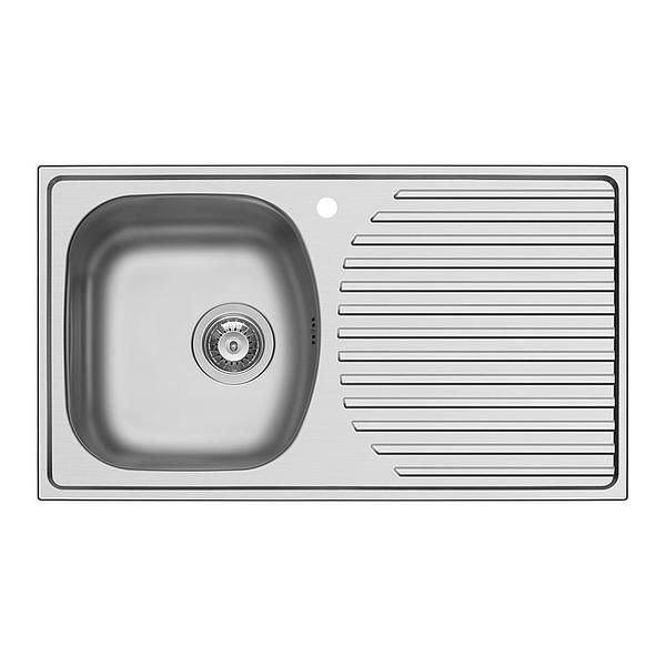 CHIUVETA INOX ASPECT 1B 1D (790x450mm) STANGA - 101039001ACC