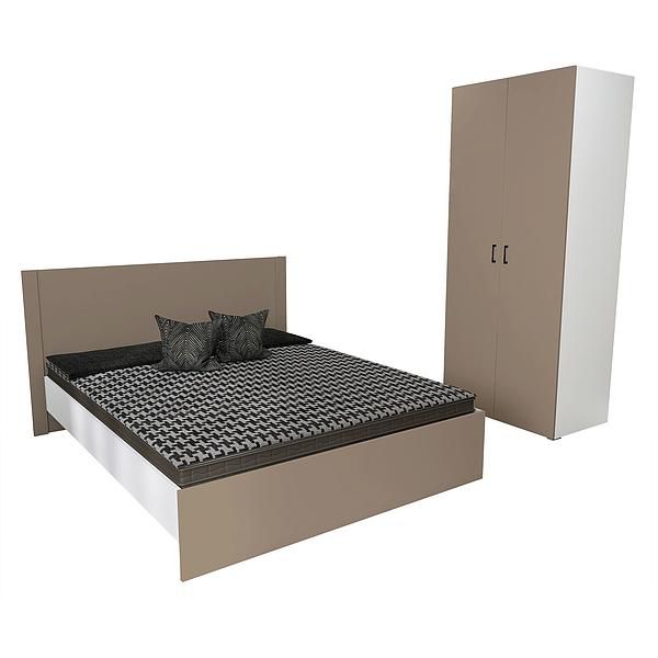 Set JUMBO (J64 + J4) - Carcasa: PAL Alb - Fete: PAL Capucino 1 - Tablie: Netapitata