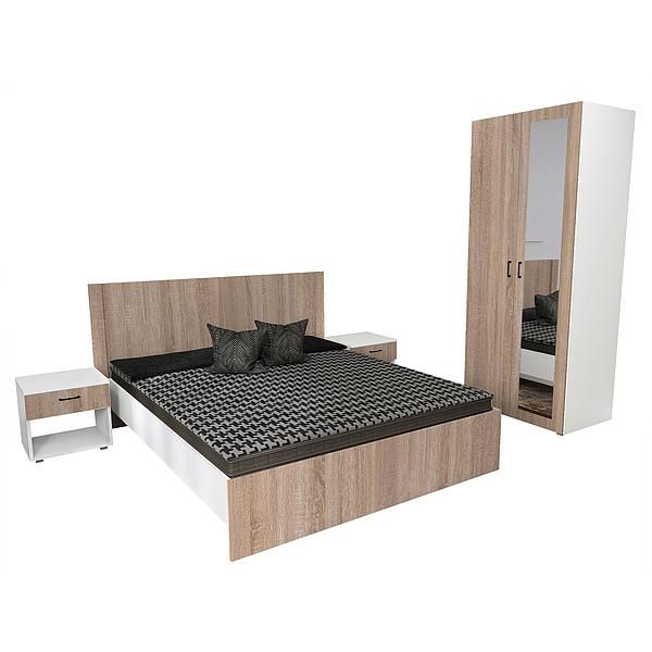 Set JUMBO (J64 + 2xJ51 + J4 + O) - Carcasa: PAL Alb - Fete: PAL Sonoma 1 - Tablie: Netapitata