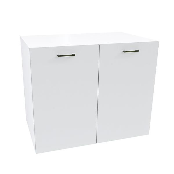 Comoda JUMBO 1 raft 90x73x43 - Carcasa: PAL Alb - Fete: PAL Alb 1