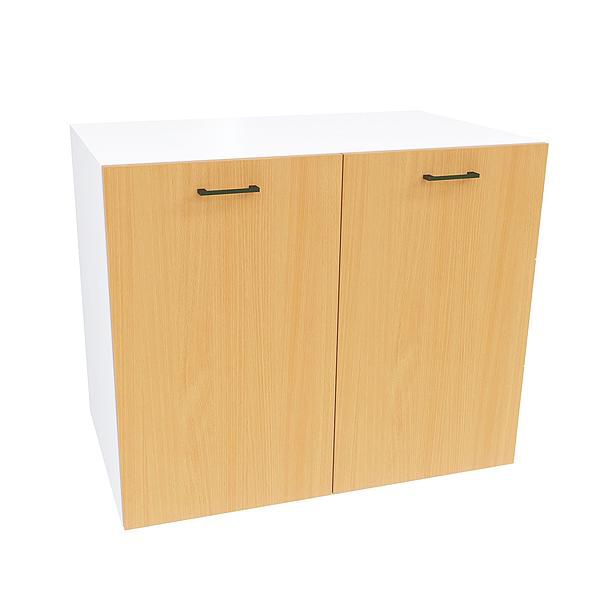 Comoda JUMBO 1 raft 90x73x43 - Carcasa: PAL Alb - Fete: PAL Fag 1