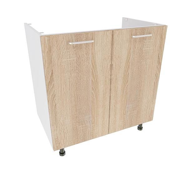 Masca chiuveta 2 usi DOMINO 80X82X53 - Fete: PAL Sonoma 1