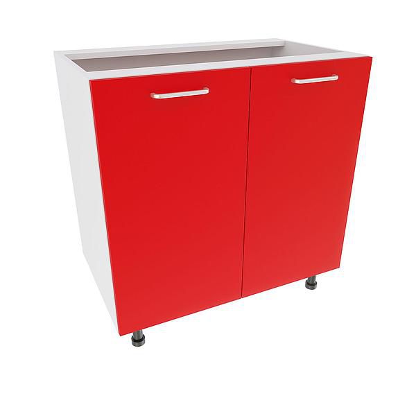 Corp baza 2 usi DOMINO 80X82X53 - Fete: PAL Rosu Chili 1