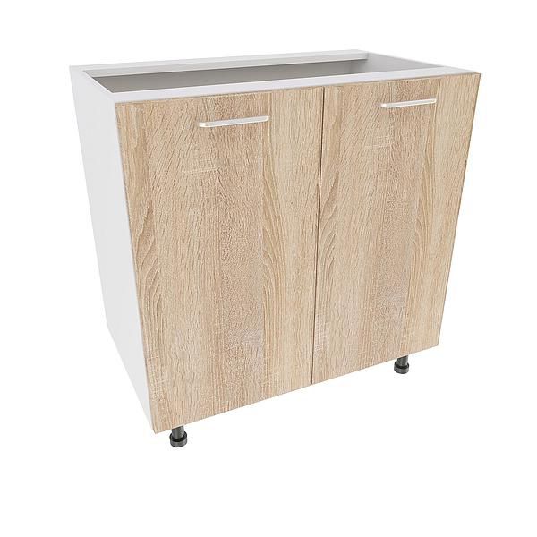 Corp baza 2 usi DOMINO 80X82X53 - Fete: PAL Sonoma 1