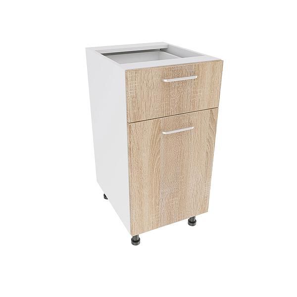 Corp baza 1 usa si 1 sertar DOMINO 40X82X53 - Fete: PAL Sonoma 1