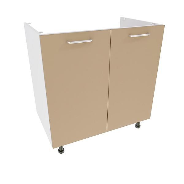 Masca chiuveta 2 usi DOMINO 80X82X53 - Fete: PAL Capucino 1