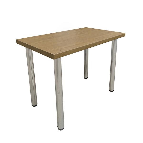 Masa de bucatarie FOOD 11, blat termorezistent, 110x60x75cm - Blat masa: Stejar piatra