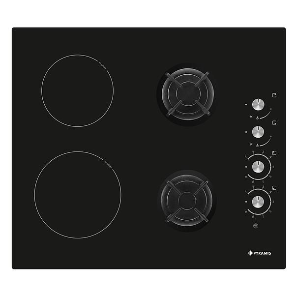 PLITA MIXTA 2+2 GAZ & VITROCERAMIC